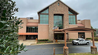 Cascade Hills Church with flip-up arm Fellowship chairs | Irwin Seating ...