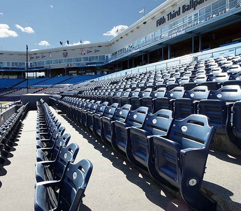 Fifth Third Ballpark Stadium Seating Installation | Irwin Seating ...