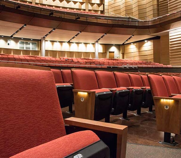 Austin ISD Performing Arts Center with custom Allegro audience seating ...