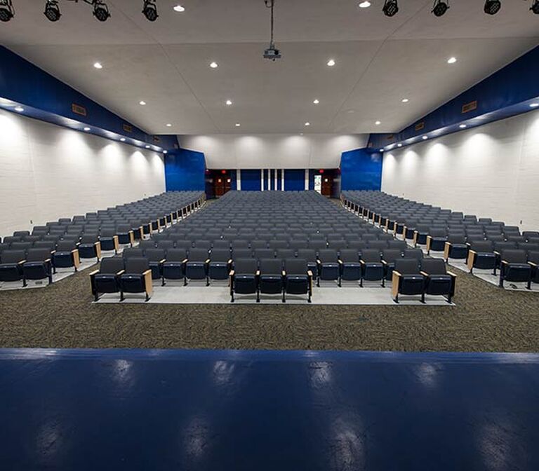 Branford High School Fixed Audience Seating By Irwin Seating With No 