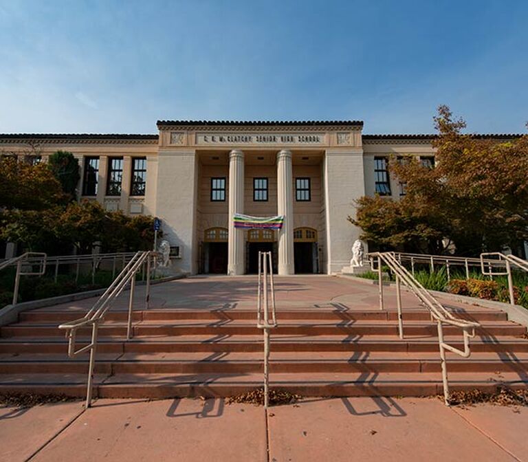 C.K McClatchy High School auditorium with historic theater-style ...