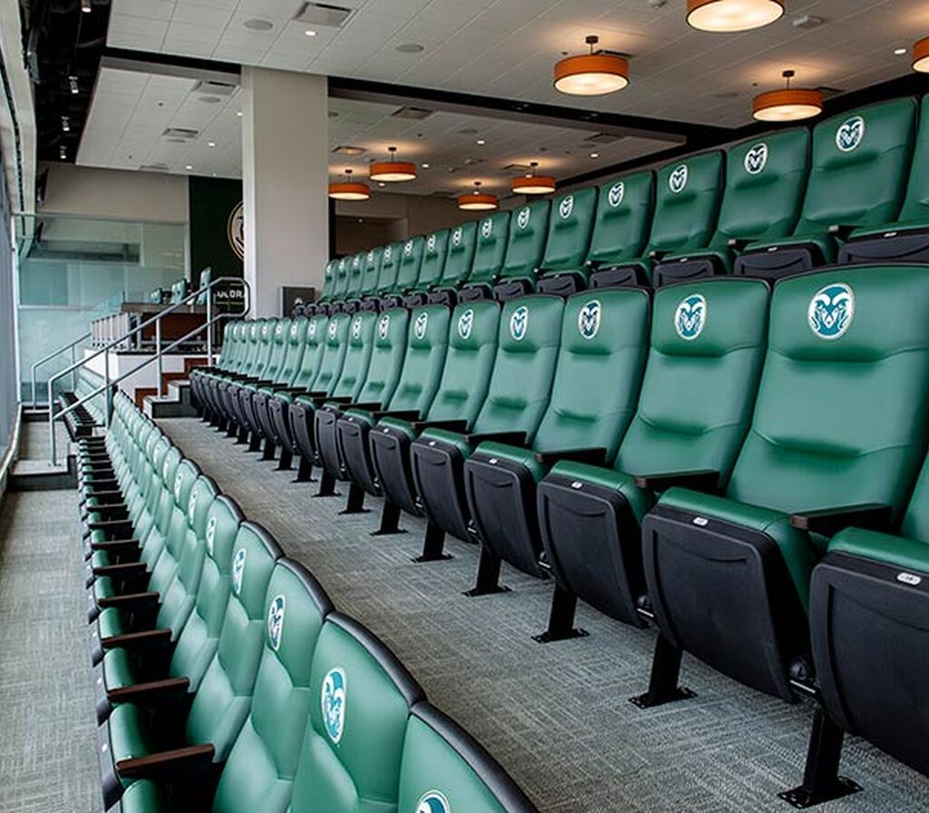 Installation portfolio for the Colorado State University Canvas Stadium