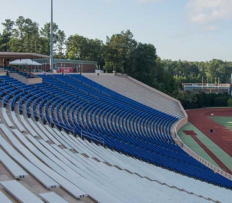 Duke University Wallace Wade Stadium with Irwin Seating model 115.115