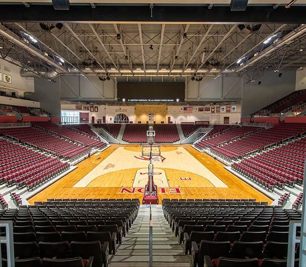 Schar Center at Elon University with arena seating model 90.12.20.4 ...