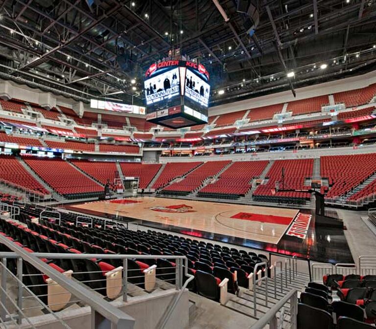 KFC Yum! Center With Irwin Seating Millennium And Marquee Chairs And ...