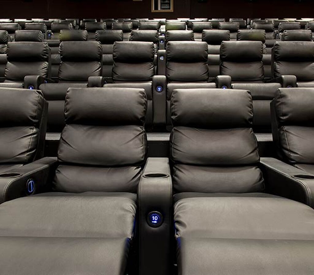 MJR Cinemas case study with Spectrum recliner seating manufactured by