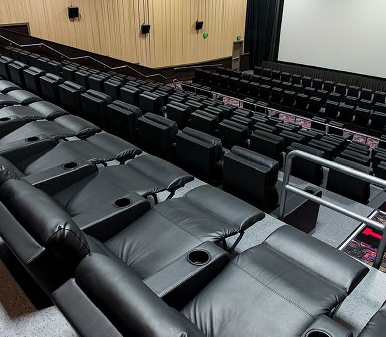 MJR Cinemas case study with Spectrum recliner seating manufactured by