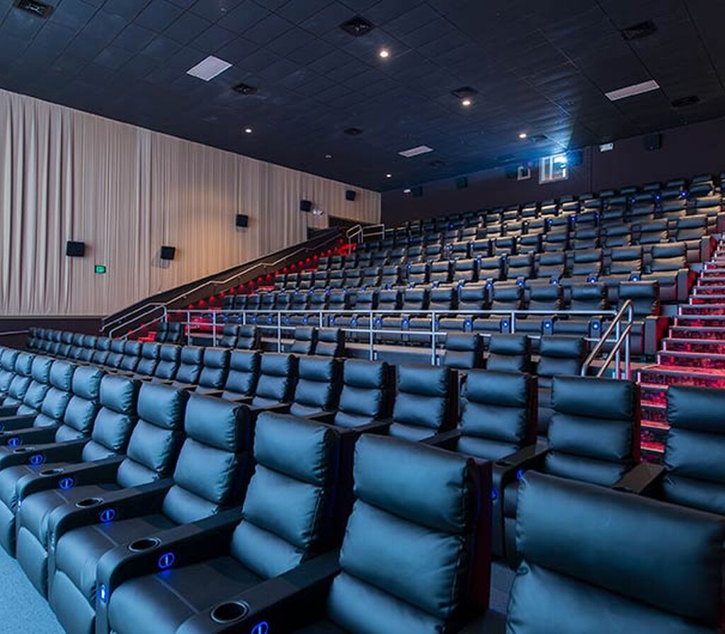 MJR Cinemas case study with Spectrum recliner seating manufactured by