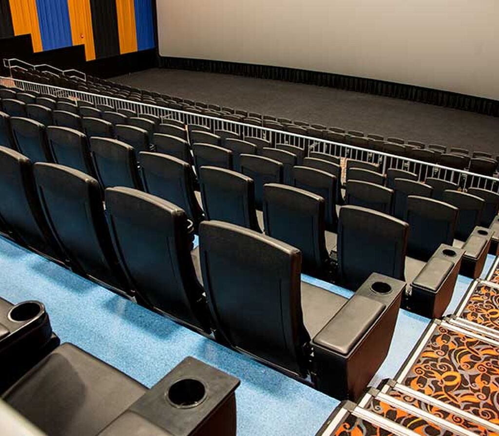 MJR Theatre Grand Cinema with Irwin Seating models 71.12.2.2 Signature