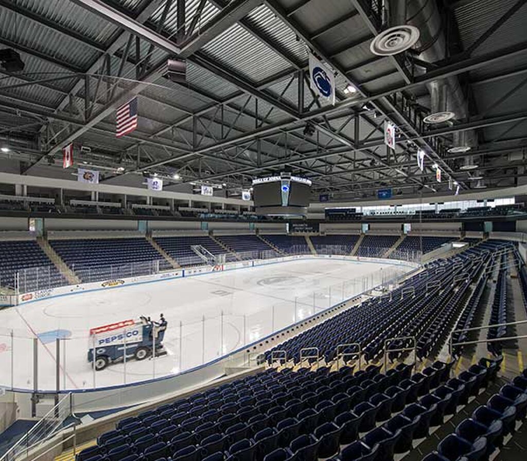 Penn State University Pegula Ice Arena with Irwin Seating Patriot