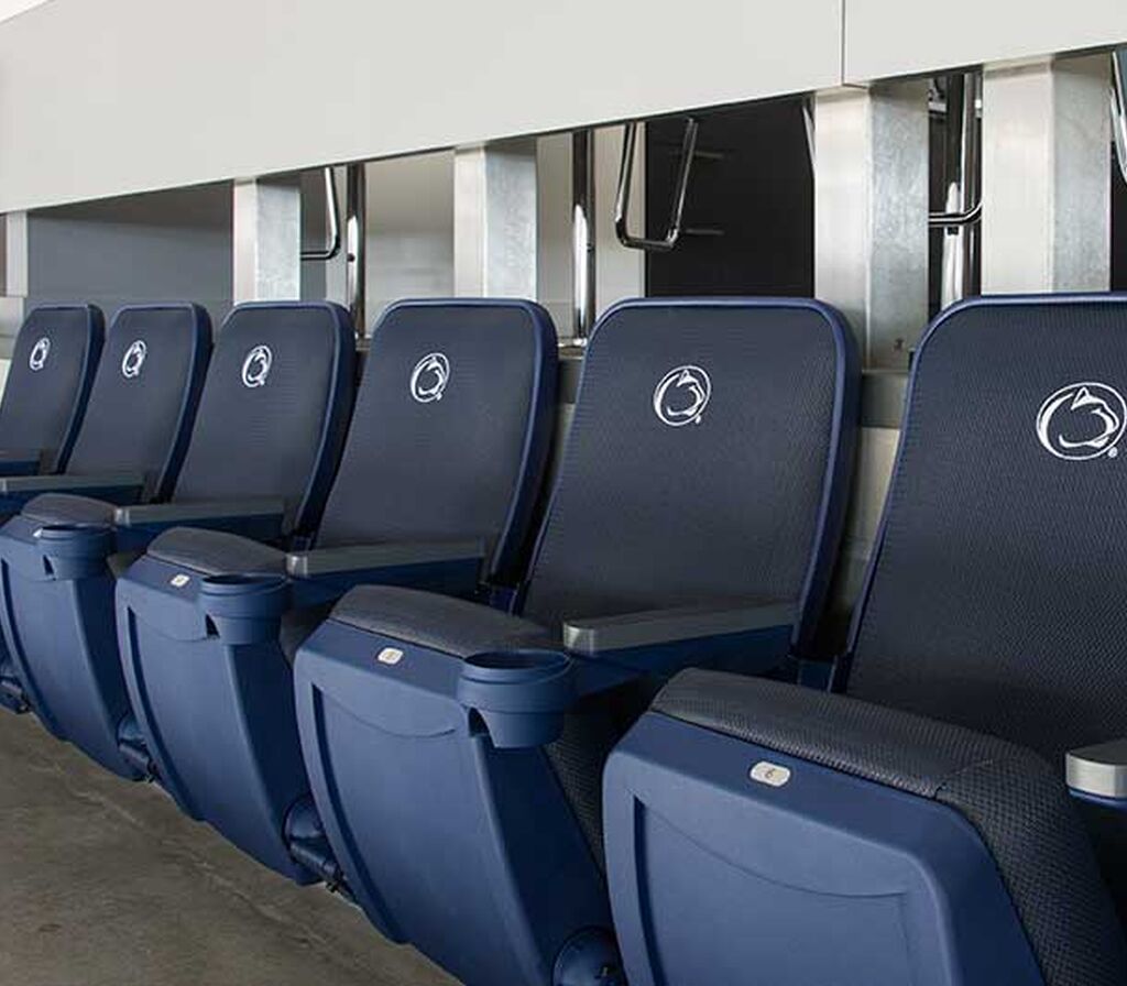 Penn State University Pegula Ice Arena with Irwin Seating Patriot