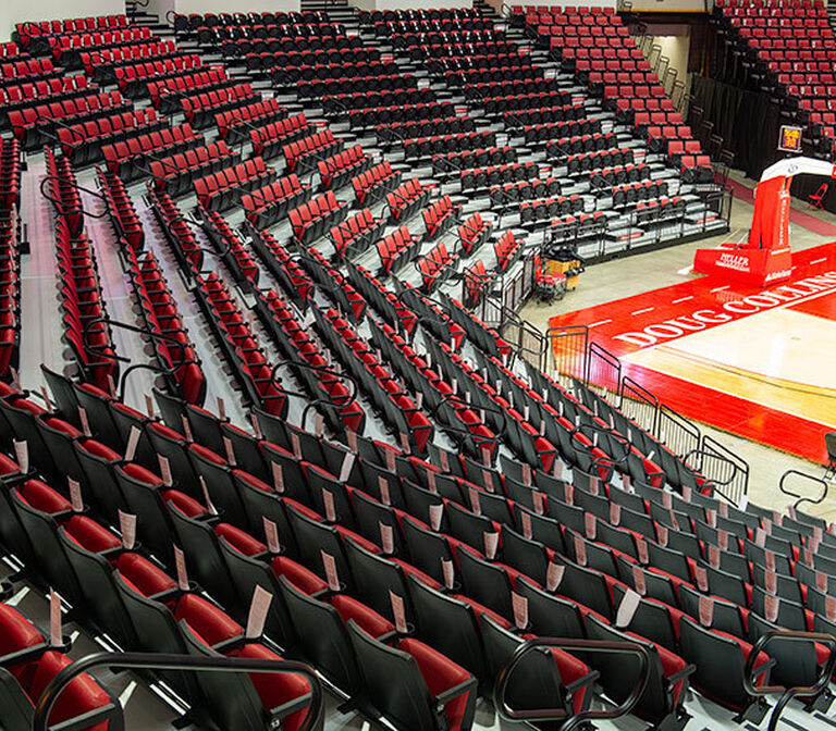 Illinois State University Redbird Arena with VersaTract 126600 ...