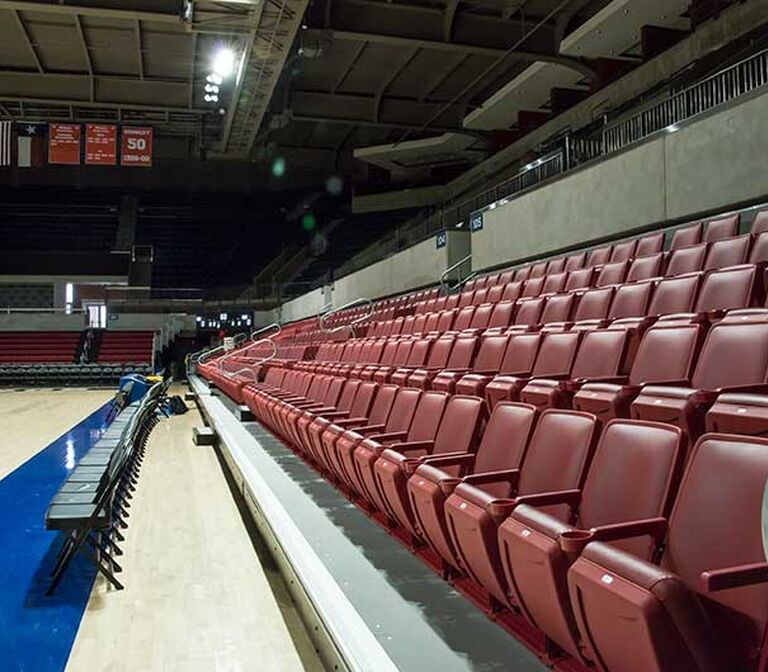 Southern Methodist University Moody Coliseum with Irwin Seating ...