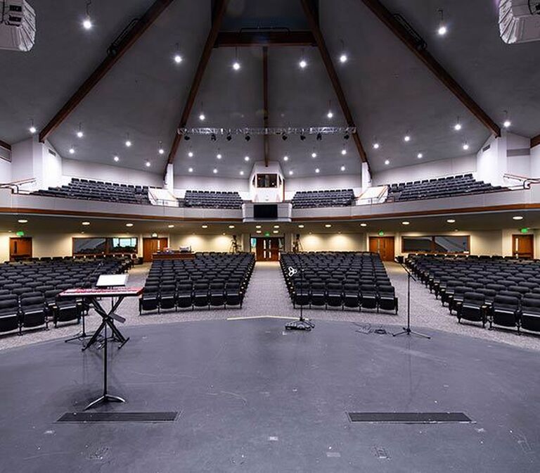 Sage Hills Church in with fixed theater-style seating model 51.12.10.4 ...