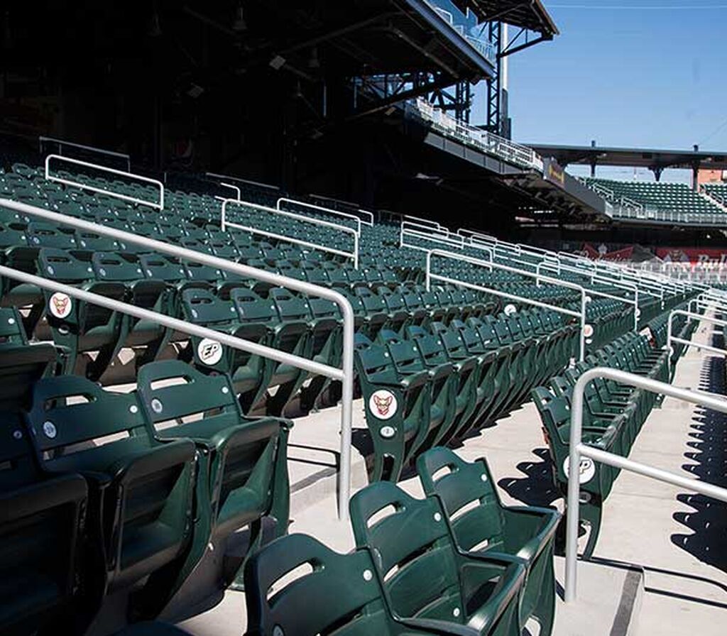 Southwest University Park with Senator and Citation stadium seating ...