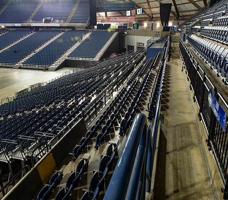 Tacoma Dome in Tacoma, WA with VersaTract telescopic system and beam ...