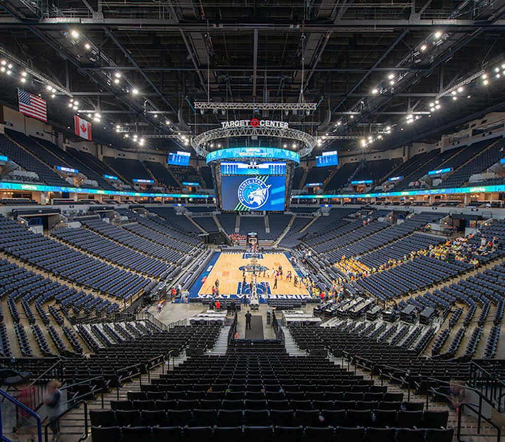 Target Center with 126300 stadium and arena seating models 90.12.00.4