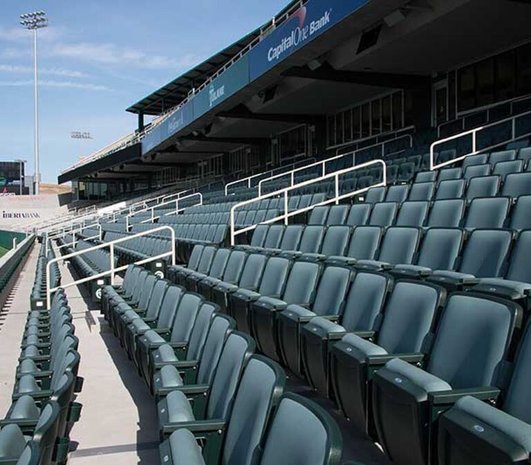 Tulane University Yulman Stadium with Irwin Seating Centurion, Marquee ...