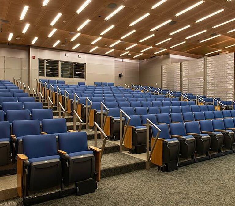 UCLA Engineering VI Mong Memorial Lecture Hall | Irwin Seating Company ...