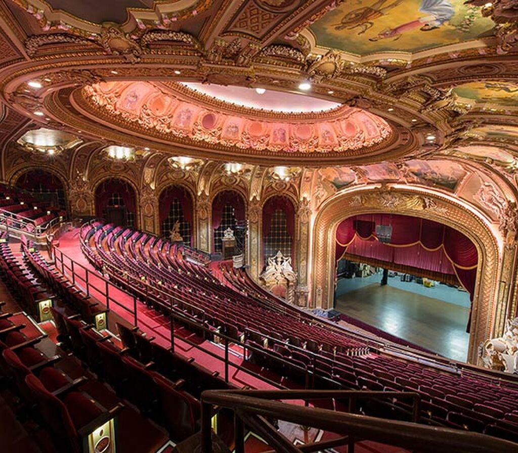 Boch Center's Wang Theatre style fixed audience seating by Irwin ...