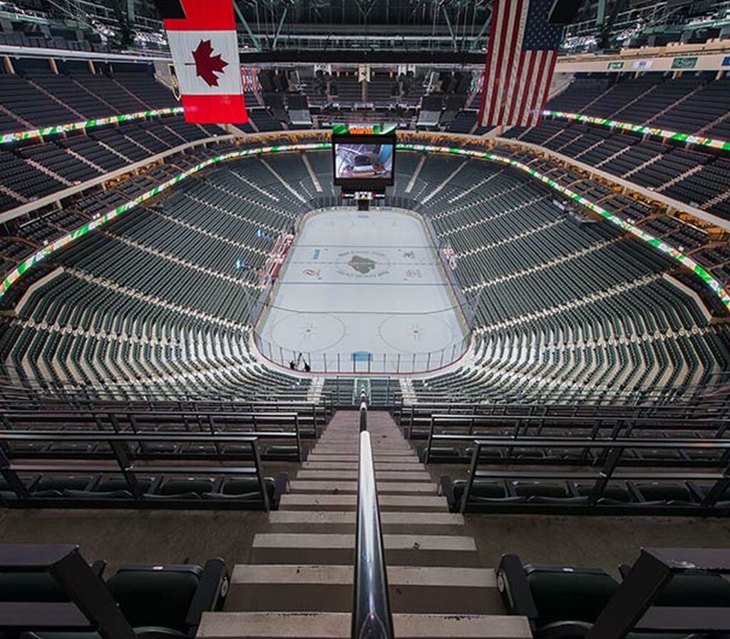 Xcel Energy Center with 91.12.66.4 Millennium suite chairs and 90.12.20